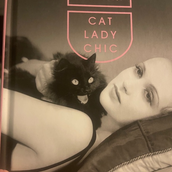 Other - Cat Lady Chic Coffee Table Book - Black and Pink